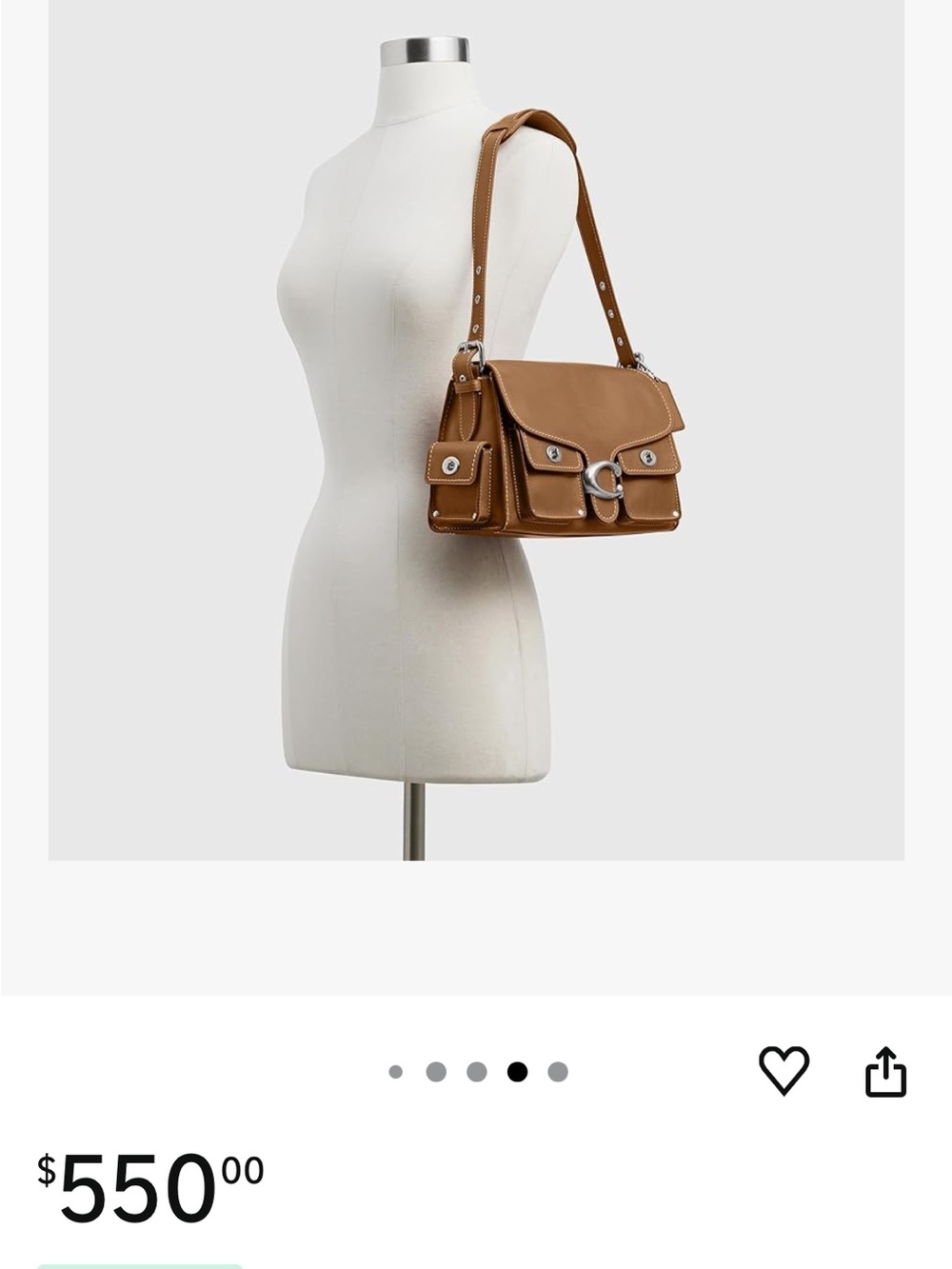 Coach Cargo Pocket Tabby - Picture 10 of 11